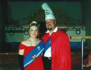 Prinzenpaar 2000/2001 Sybille die 1. & Ronald der 1.